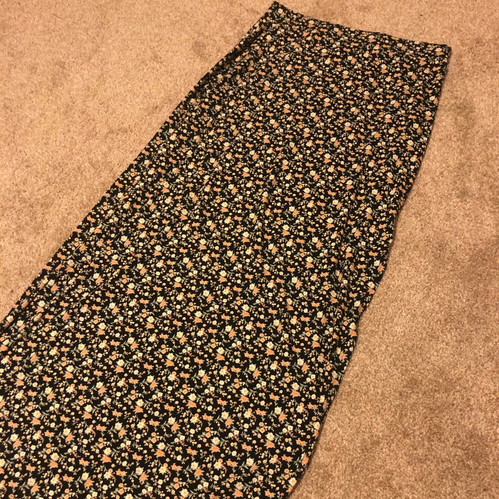 Floral Maxi Skirt